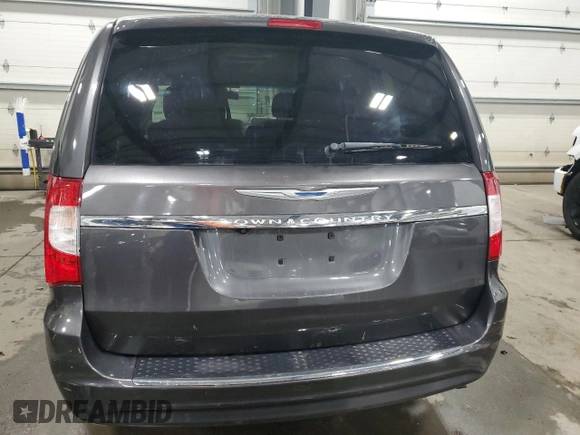 2015 Chrysler Town & Country Touring with VIN 2C4RC1BG4FR755522, listed as a Copart auction lot 49185875 with 109,915 mi miles and Salvage Title. Bid and sale history available at carsss.com. Image 6.