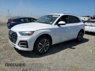 2021 Audi Q5 Premium Plus z VIN WA1BAAFY9M2127245, wystawiony jako Copart lot #57429705 z przebiegiem 65 381 mil mil oraz Szkoda całkowita • Salvage title. Historia ofert i sprzedaży dostępna na DreamBid. Obrazek 1.