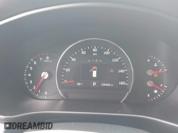 2017 Kia Sorento EX with VIN 5XYPH4A57HG228768, listed as a IAAI auction lot 42170840 with 125,420 mi miles and . Bid and sale history available at carsss.com. Image 15.
