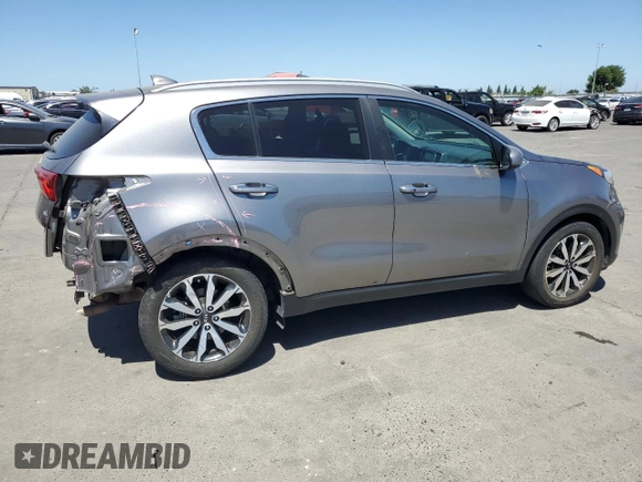 2017 Kia Sportage EX with VIN KNDPN3AC9H7101499, listed as a Copart auction lot 60712175 with 103,279 mi miles and Salvage title. Bid and sale history available at DreamBid. Image 3.
