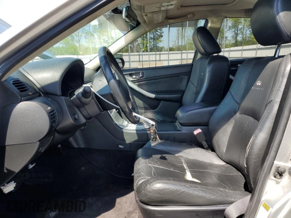 2005 Infiniti G35 with VIN JNKCV51F15M303608, listed as a Copart auction lot 51694325 with 186,375 mi miles and Salvage Title. Bid and sale history available at DreamBid. Image 7.