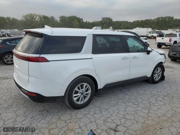 2022 Kia Carnival LXS with VIN KNDNB4H33N6061627, listed as a Copart auction lot 65822994 with 44,373 mi miles and Salvage Title. Bid and sale history available at carsss.com. Image 3.