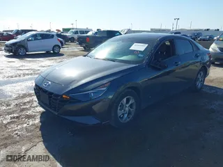 2021 Hyundai Elantra SE with VIN 5NPLL4AG2MH047465, listed as a IAAI auction lot 40949209 with 1 mi miles. Bid and sale history available at carsss.com. Image 2.