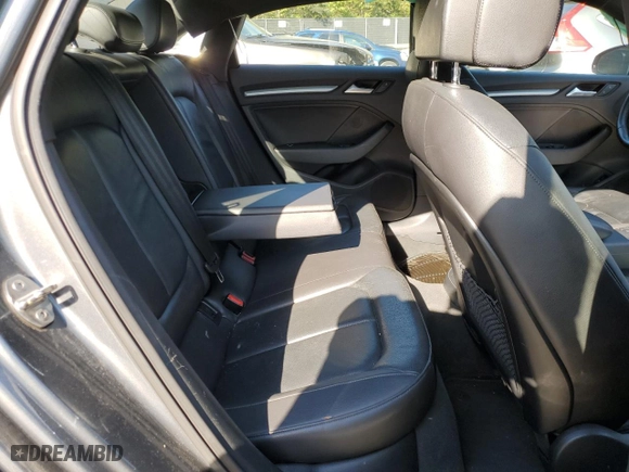 2015 Audi S3 2.0T Premium Plus with VIN WAUBFGFF5F1121165, listed as a Copart auction lot 74978064 with 0 miles and Salvage Title. Bid and sale history available at carsss.com. Image 10.