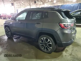 2023 Jeep Compass Limited with VIN 3C4NJDCN1PT561337, listed as a Copart auction lot 42622345 with 14,931 mi miles and Clean Title. Bid and sale history available at carsss.com. Image 2.