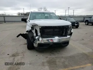 2021 Chevrolet Silverado 1500 Work Truck with VIN 3GCNWAEF2MG407021, listed as a Copart auction lot 42676445 with 24,628 mi miles and Salvage Title. Bid and sale history available at carsss.com. Image 10.