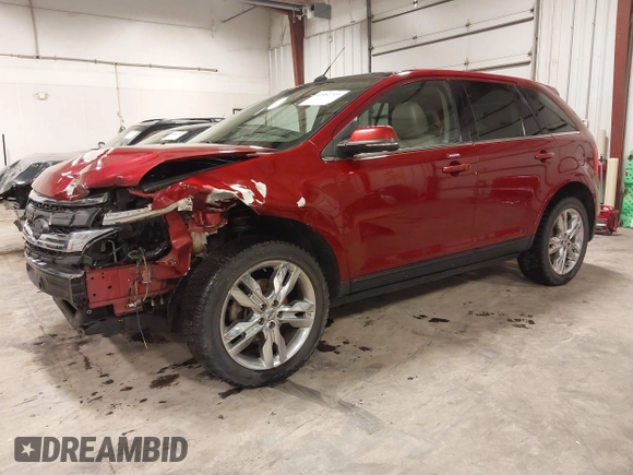2013 Ford Edge Limited with VIN 2FMDK4KC7DBC89002, listed as a IAAI auction lot 41882719 with 250,474 mi miles. Bid and sale history available at carsss.com. Image 2.