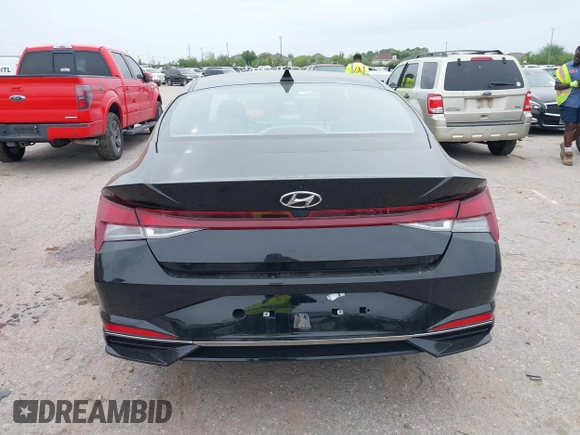 2023 Hyundai Elantra SEL with VIN KMHLM4AGXPU520757, listed as a IAAI auction lot 41892115 with 22,460 mi miles and . Bid and sale history available at DreamBid. Image 16.