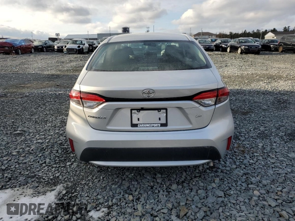 2021 Toyota Corolla L with VIN 5YFBPMBE5MP215003, listed as a Copart auction lot 88345925 with 103,438 mi miles and Salvage Title. Bid and sale history available at carsss.com. Image 6.