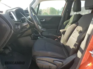 2018 Jeep Renegade Latitude with VIN ZACCJABB0JPH67244, listed as a Copart auction lot 57635965 with 163,256 mi miles and Salvage title. Bid and sale history available at DreamBid. Image 7.