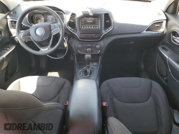 2021 Jeep Cherokee Latitude с VIN 1C4PJLCB7MD125621, выставлен на аукционе Copart как лот 56900265 с пробегом 43 318 миль миль и Списание • Salvage title. История ставок и продаж доступна на DreamBid. Изображение 8.