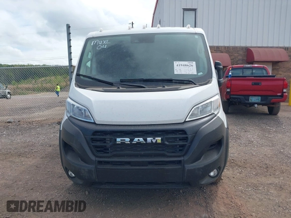 2025 Ram ProMaster Cargo Tradesman with VIN 3C6LRVVG2SE513404, listed as a IAAI auction lot 41948626 with 7,553 mi miles and . Bid and sale history available at carsss.com. Image 12.