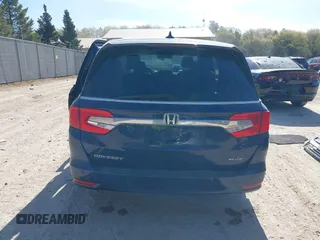 2020 Honda Odyssey Elite with VIN 5FNRL6H95LB052590, listed as a IAAI auction lot 42231280 with 65,165 mi miles and . Bid and sale history available at DreamBid. Image 17.