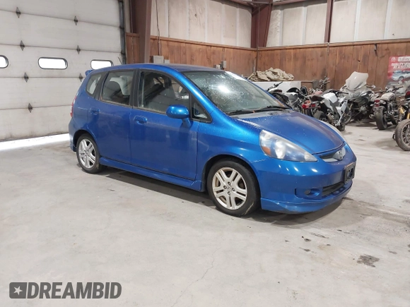 2007 Honda Fit Sport z VIN JHMGD38687S053880, wystawiony jako IAAI lot #42436181 z przebiegiem 124 076 mil mil oraz . Historia ofert i sprzedaży dostępna na DreamBid. Obrazek 1.