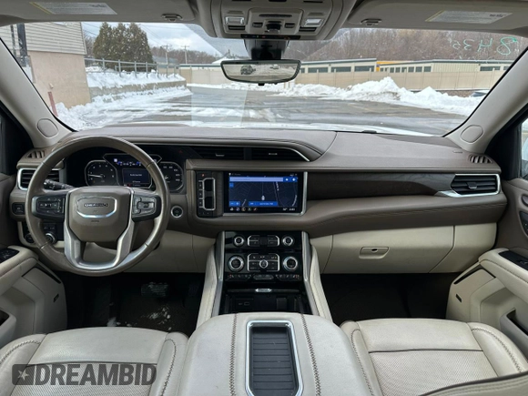 2021 GMC Yukon Denali with VIN 1GKS2DKL7MR413606, listed as a Copart auction lot 44998265 with 73,494 mi miles and Non Repairable. Bid and sale history available at carsss.com. Image 8.