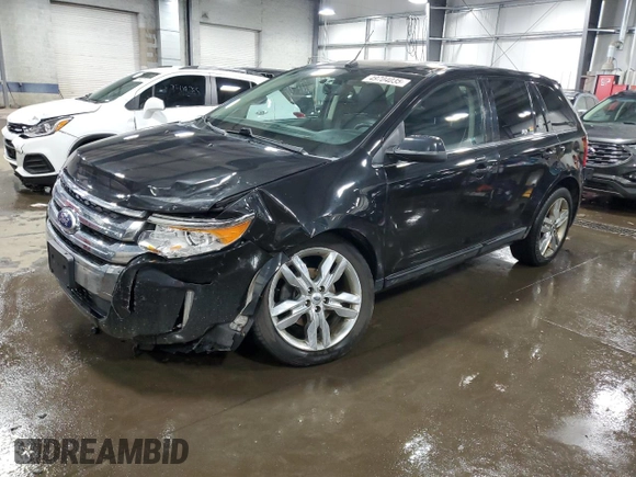 2013 Ford Edge Limited with VIN 2FMDK3KC7DBE03767, listed as a Copart auction lot 49704035 with 188,298 mi miles and Salvage Title. Bid and sale history available at carsss.com. Image 1.