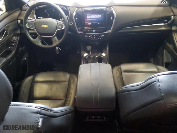 2023 Chevrolet Traverse LT Leather with VIN 1GNEVHKW8PJ192481, listed as a Copart auction lot 44210865 with 53,633 mi miles and Salvage Title. Bid and sale history available at carsss.com. Image 8.