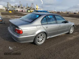 2003 BMW 5 Series 530iA with VIN WBADT63423CK45151, listed as a Copart auction lot 83069884 with 338,683 mi miles and Clean Title. Bid and sale history available at carsss.com. Image 3.