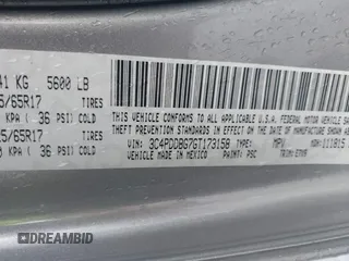2016 Dodge Journey SXT with VIN 3C4PDDBG7GT173158, listed as a IAAI auction lot 42020182 with 159,136 mi miles. Bid and sale history available at carsss.com. Image 9.
