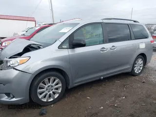 2013 Toyota Sienna XLE with VIN 5TDDK3DC7DS056599, listed as a IAAI auction lot 41736510 with 120,230 mi miles and . Bid and sale history available at DreamBid. Image 14.