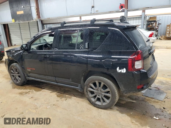 2017 Jeep Compass Sport with VIN 1C4NJCBB3HD157061, listed as a Copart auction lot 87363514 with 112,280 mi miles and Salvage Title. Bid and sale history available at carsss.com. Image 2.