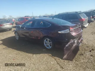 2018 Ford Fusion SE with VIN 3FA6P0HD1JR211017, listed as a Copart auction lot 48251365 with 48,363 mi miles and Salvage Title. Bid and sale history available at DreamBid. Image 2.