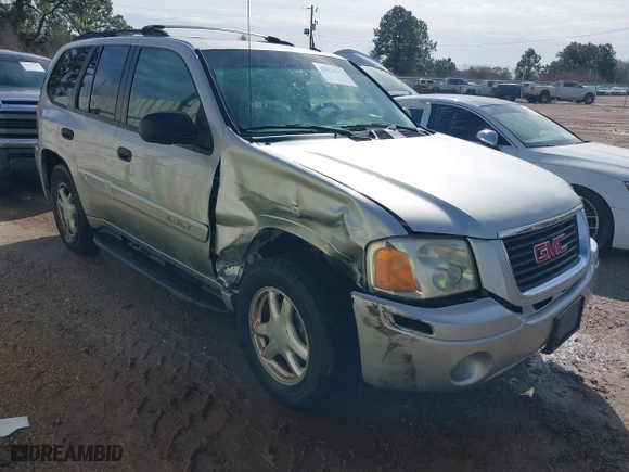 2005 GMC Envoy SLE with VIN 1GKDS13S252284455, listed as a IAAI auction lot 41455172 with 171,559 mi miles. Bid and sale history available at carsss.com. Image 1.