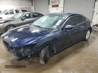 2016 Mazda 6 i Sport with VIN JM1GJ1U57G1415571, listed as a Copart auction lot 52508985 with 72,822 mi miles and Salvage Title. Bid and sale history available at DreamBid. Image 1.