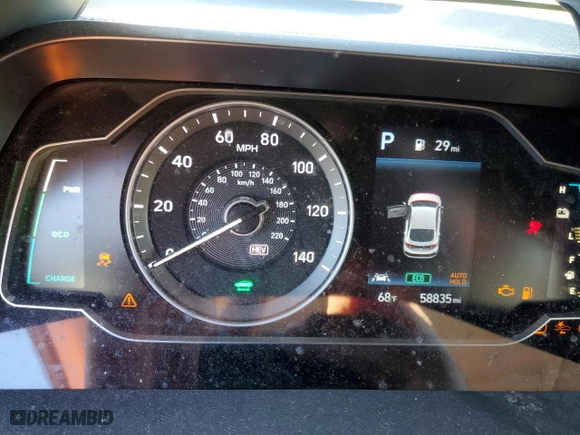 2020 Hyundai Ioniq Plug-In Hybrid SE with VIN KMHC65LD3LU227523, listed as a Copart auction lot 87311794 with NaN miles and Salvage Title. Bid and sale history available at carsss.com. Image 9.