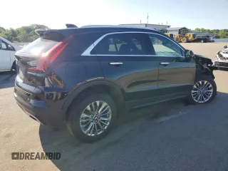 2024 Cadillac XT4 AWD Premium Luxury with VIN 1GYFZDR42RF184469, listed as a Copart auction lot 62837405 with 24,426 mi miles and Clean title. Bid and sale history available at DreamBid. Image 3.