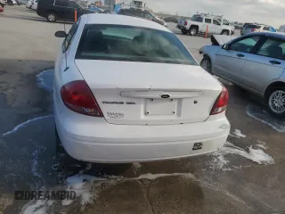 2006 Ford Taurus SEL with VIN 1FAFP56U96A164658, listed as a Copart auction lot 43948635 with Not provided miles and Salvage title. Bid and sale history available at DreamBid. Image 6.