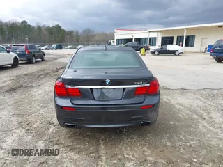 2014 BMW 7 Series 740Li with VIN WBAYE4C56ED138397, listed as a IAAI auction lot 41726117 with 116,291 mi miles. Bid and sale history available at carsss.com. Image 16.