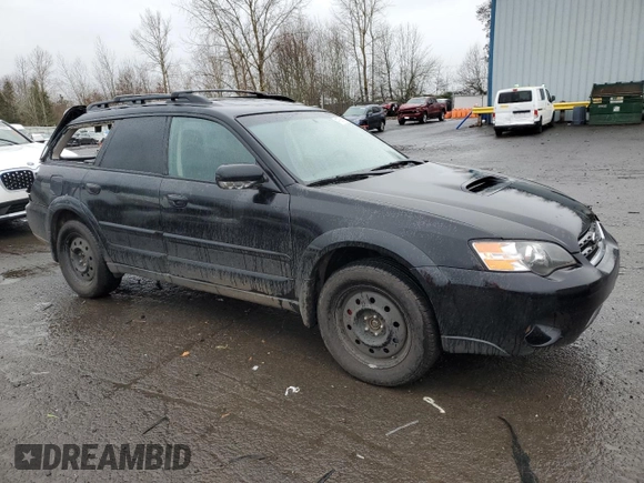 2005 Subaru Legacy Outback XT Limited with VIN 4S4BP67C856387985, listed as a Copart auction lot 41397675 with 281,165 mi miles and Salvage title. Bid and sale history available at DreamBid. Image 4.