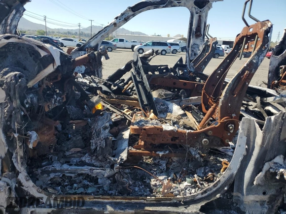 2023 Ford F-150 XL with VIN 1FTEW1C81PKE77742, listed as a Copart auction lot 55707395 with Not Provided miles and Salvage Title. Bid and sale history available at DreamBid. Image 7.