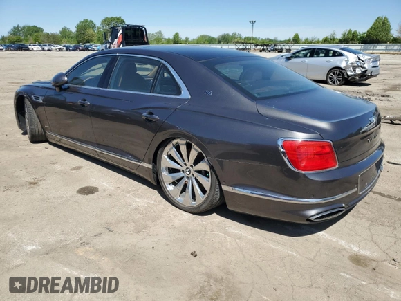 2020 Bentley Flying Spur W12 with VIN SCBBB6ZGXLC081181, listed as a Copart auction lot 57343505 with Not provided miles and Salvage title. Bid and sale history available at DreamBid. Image 2.