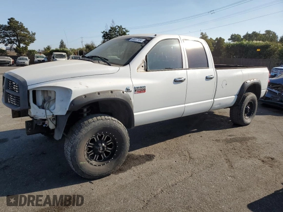 2009 Dodge Ram 2500 SLT with VIN 3D7KS28L09G523367, listed as a Copart auction lot 69537104 with 0 mi miles and Salvage Title. Bid and sale history available at carsss.com. Image 1.