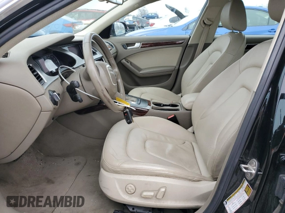 2012 Audi A4 2.0T Premium with VIN WAUBFAFL7CN006834, listed as a Copart auction lot 51216225 with 173,349 mi miles and Salvage Title. Bid and sale history available at carsss.com. Image 7.