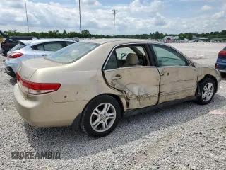 2004 Honda Accord LX z VIN 1HGCM66364A024990, wystawiony jako Copart lot #57101355 z przebiegiem 84 311 mil mil oraz Szkoda całkowita • Salvage title. Historia ofert i sprzedaży dostępna na DreamBid. Obrazek 3.