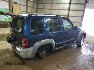 2005 Jeep Liberty Sport with VIN 1J4GL48K65W509415, listed as a Copart auction lot 88840445 with Not Provided miles and Salvage Title. Bid and sale history available at DreamBid. Image 3.