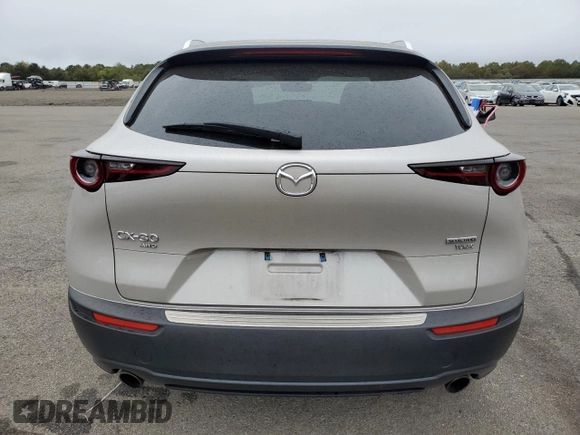 2022 Mazda CX-30 2.5 Turbo with VIN 3MVDMBAY1NM434761, listed as a Copart auction lot 72731244 with 30,331 mi miles and Salvage Title. Bid and sale history available at DreamBid. Image 6.