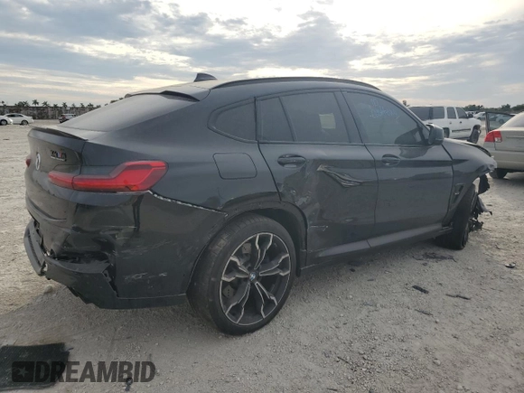2021 BMW X4 M z VIN 5YMUJ0C08M9G61703, wystawiony jako Copart lot #78197533 z przebiegiem Nie podano mil oraz . Historia ofert i sprzedaży dostępna na DreamBid. Obrazek 3.