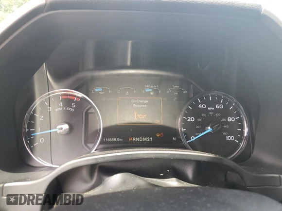 2018 Ford F-350 XL with VIN 1FT8W3BT4JEB87385, listed as a Copart auction lot 60411795 with 116,559 mi miles and Clean title. Bid and sale history available at DreamBid. Image 9.
