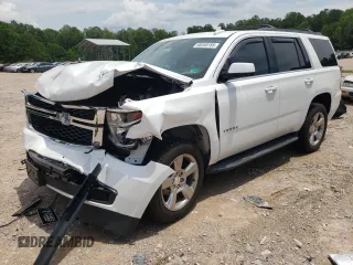 2020 Chevrolet Tahoe LT with VIN 1GNSKBKC8LR179112, listed as a Copart auction lot 60348185 with 113,673 mi miles and Salvage title. Bid and sale history available at DreamBid. Image 1.
