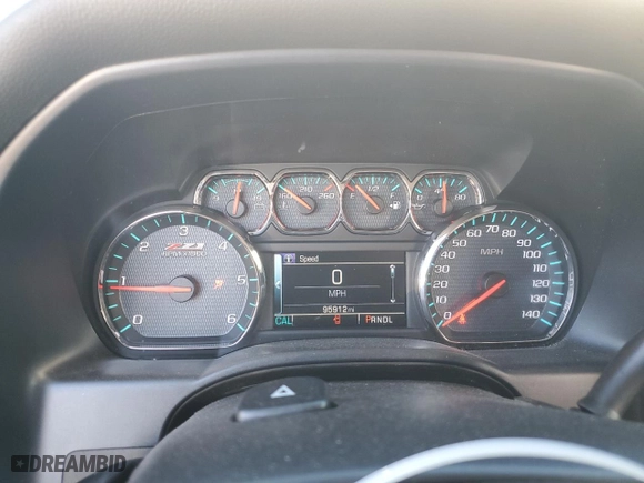 2017 Chevrolet Silverado 1500 LT with VIN 1GCVKREC0HZ251468, listed as a Copart auction lot 48119885 with 95,912 mi miles and Salvage Title. Bid and sale history available at carsss.com. Image 9.