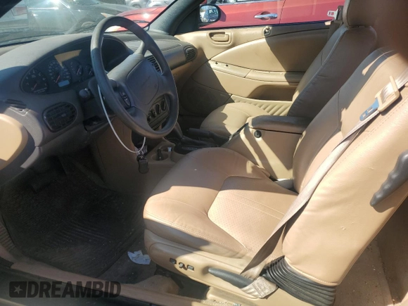 1998 Chrysler Sebring with VIN 3C3EL45X0WT320901, listed as a Copart auction lot 49998765 with 143,126 mi miles and Salvage Title. Bid and sale history available at DreamBid. Image 7.