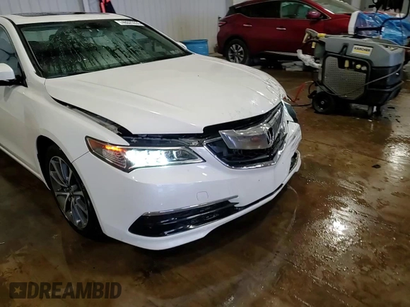 2017 Acura TLX V6 w/Technology Pkg with VIN 19UUB2F55HA003039, listed as a Copart auction lot 48025335 with 52,939 mi miles and Salvage Title. Bid and sale history available at carsss.com. Image 13.
