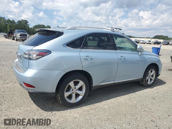 2010 Lexus RX with VIN 2T2BK1BA4AC018065, listed as a Copart auction lot 55466325 with Not Provided miles and Clean Title. Bid and sale history available at carsss.com. Image 3.