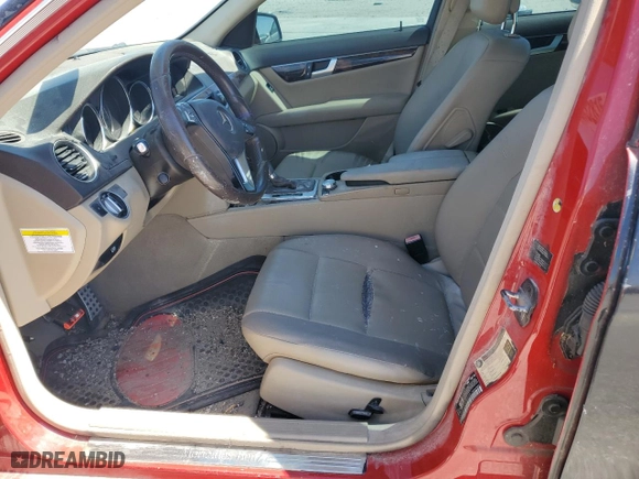 2013 Mercedes-Benz C-Class C 250 Sport with VIN WDDGF4HB3DA753330, listed as a Copart auction lot 49732815 with 0 mi miles and Clean Title. Bid and sale history available at carsss.com. Image 7.