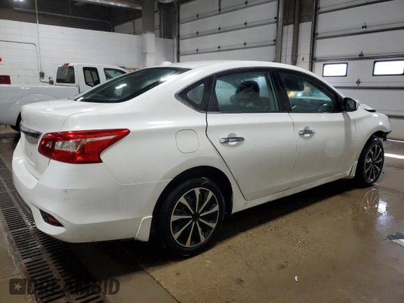 2017 Nissan Sentra S with VIN 3N1AB7AP6HY233310, listed as a Copart auction lot 50043905 with 107,710 mi miles and Salvage Title. Bid and sale history available at DreamBid. Image 3.