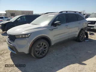 2023 Kia Sorento X-Line SX Prestige z VIN 5XYRKDLF4PG225728, wystawiony jako Copart lot #48147315 z przebiegiem 29 681 mil mil oraz Szkoda całkowita • Salvage title. Historia ofert i sprzedaży dostępna na DreamBid. Obrazek 1.